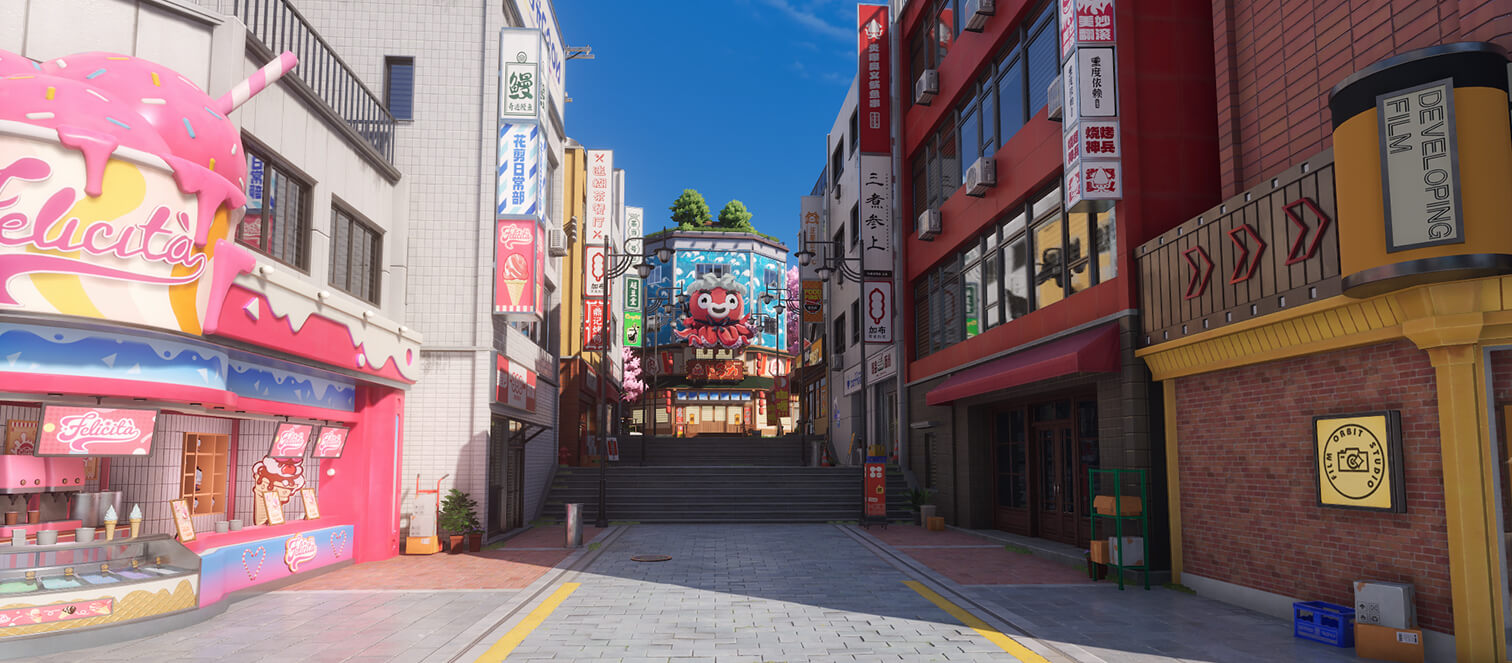 异环桥间城区官方场景图
